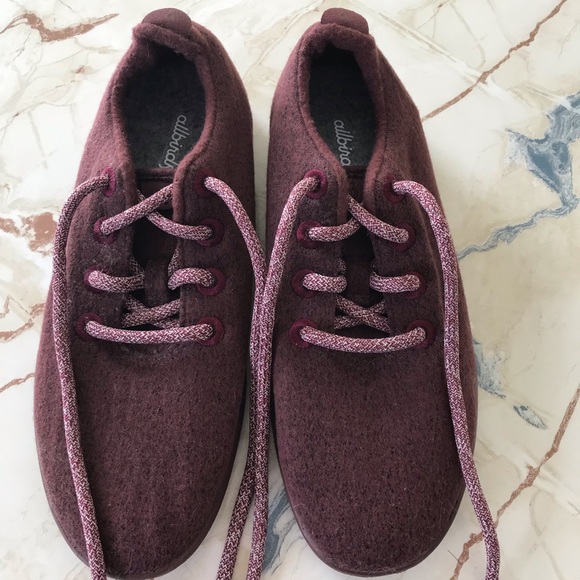 allbirds Shoes Allbirds Wrw8 Maroon Shoes Like New Poshmark